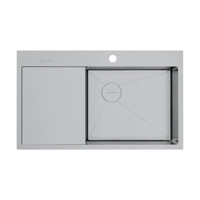 Omoikiri кухонная мойка Akisame 86-R Side, нержавеющая сталь арт. 4997042