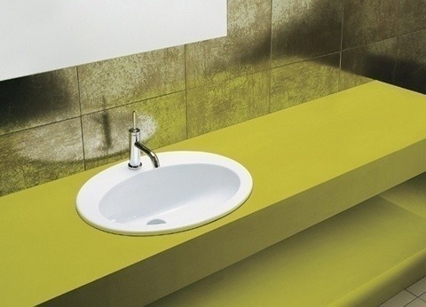 ArtCeram раковина (врезная), mnl001 01 00 minerva цвет: белый глянцевый