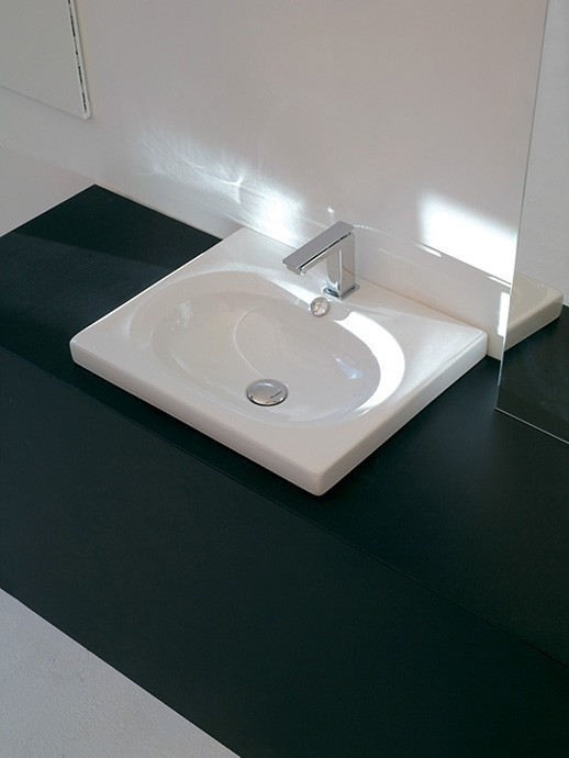 ArtCeram раковина для ванной комнаты, bll004 01 00 blend цвет: белый глянцевый