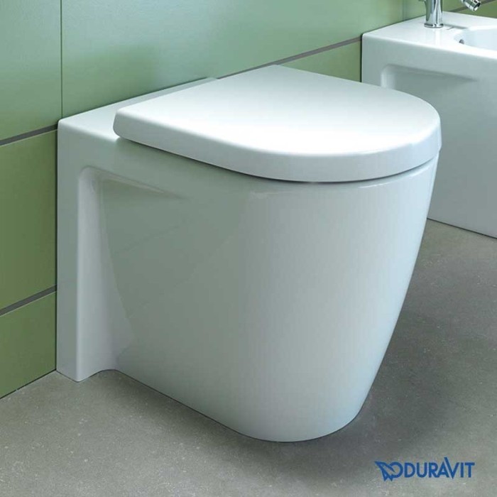Duravit напольный приставной унитаз, starck 2, 2128090000 цвет: белый