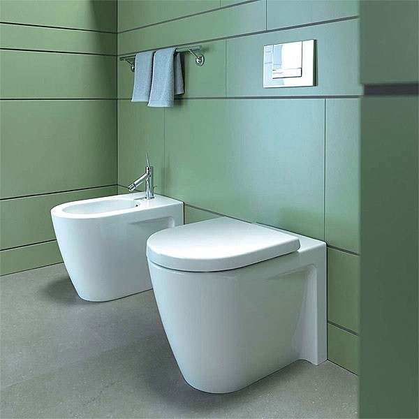 Duravit напольный приставной унитаз, starck 2, 2128090000 цвет: белый