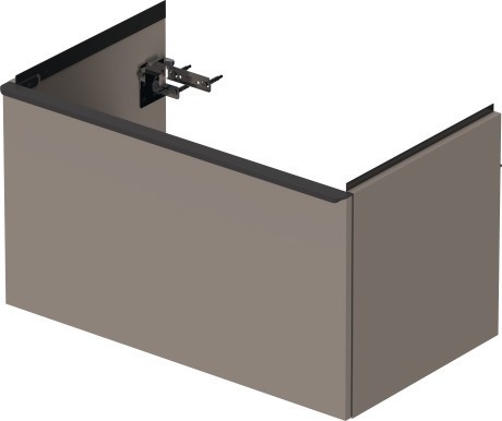 Duravit тумба подвесная под раковину 784 мм х 452 мм, d-neo, de425504343 цвет: базальт матовый