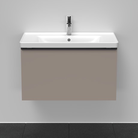 Duravit тумба подвесная под раковину 784 мм х 452 мм, d-neo, de425504343 цвет: базальт матовый