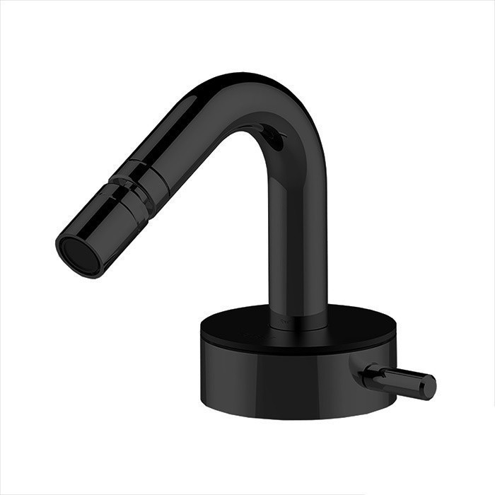 Cisal смеситель для биде sm00156040 slim cisal, цвет: чёрный матовый