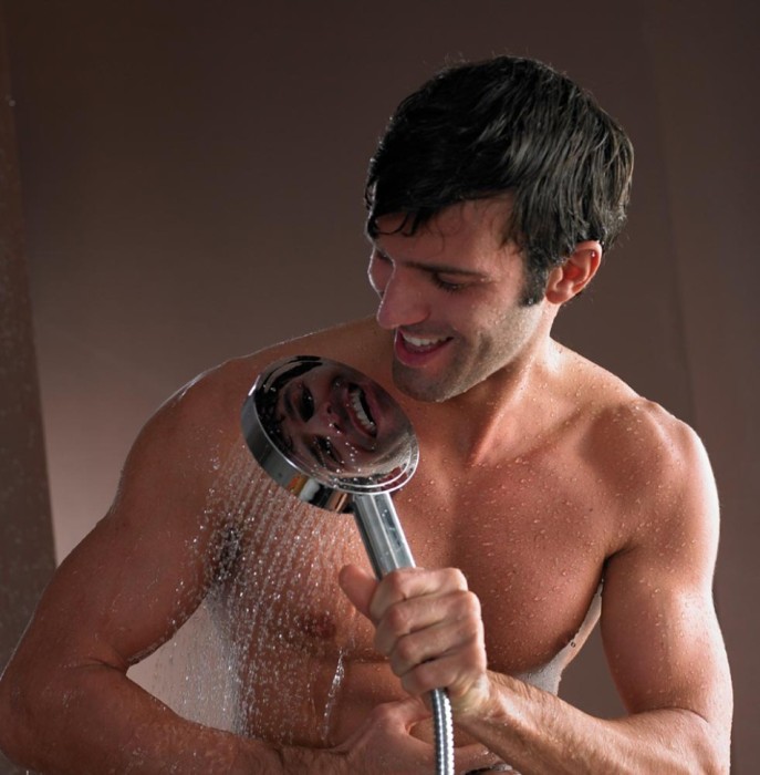 Bossini лейка для душа 1 режим, dinamica, хром арт. b00166.030