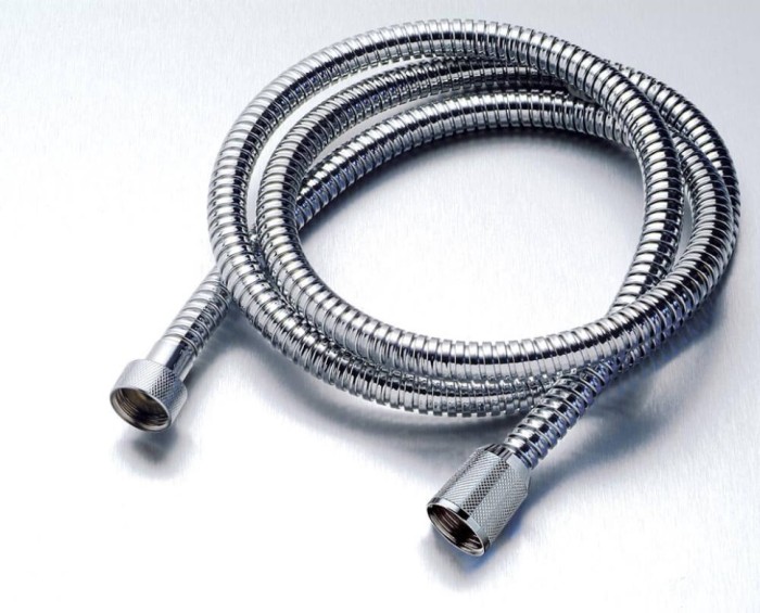 Bossini шланг для душа aggraffatura 125 см, doppia, хром арт. a00045b.030.1