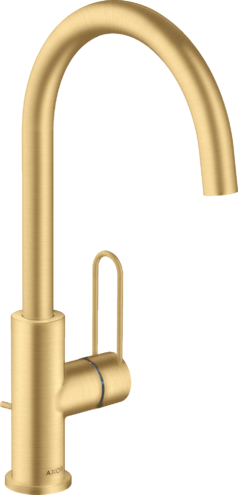 AXOR смеситель для раковины, Uno, золото арт. 38036250