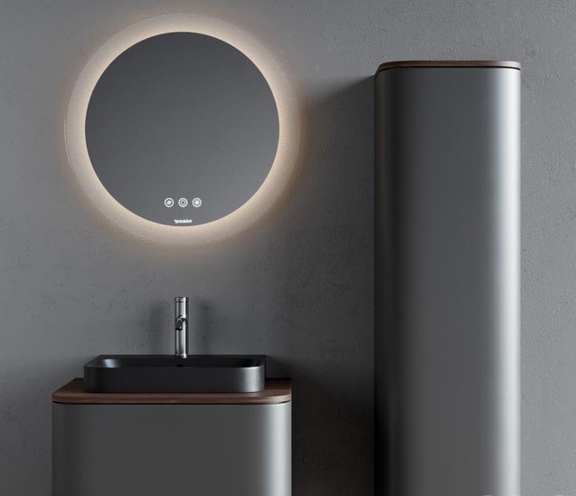 Duravit тумба подвесная для консоли plus, happy d.2 plus, hp494008080 цвет: графит