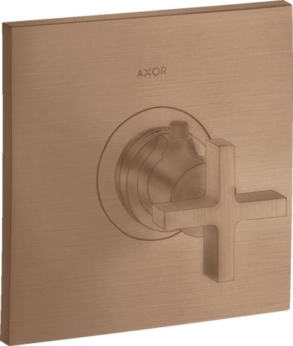 AXOR термостат highflow, скрытого монтажа, Citterio, шлифованное красное золото арт. 39716310