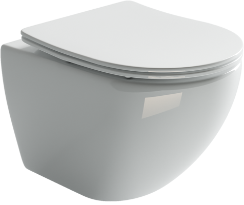 Ceramicanova подвесной унитаз с сиденьем metropol, cn4002 цвет: белый