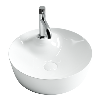 Ceramicanova раковина накладная element, cn6014 цвет: белый