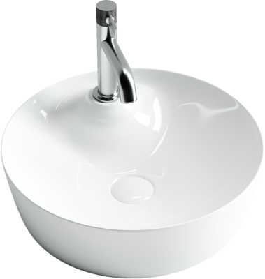 Ceramicanova раковина накладная element, cn6014 цвет: белый