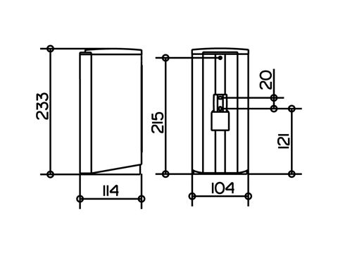 Keuco дозатор жидкого мыла с сенсорным управлением объем 0,8 л анодированный, plan, алюминий серебристый анодированный арт. 14956 170100