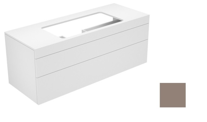 Keuco тумба под умывальник, edition 400, трюфель арт. 31583 370000