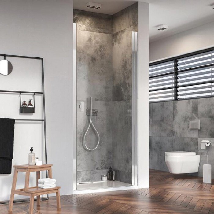 Radaway душевая дверь dwj i 90 r профиль хром стекло прозрачное, Nes - 10026090-01-01R