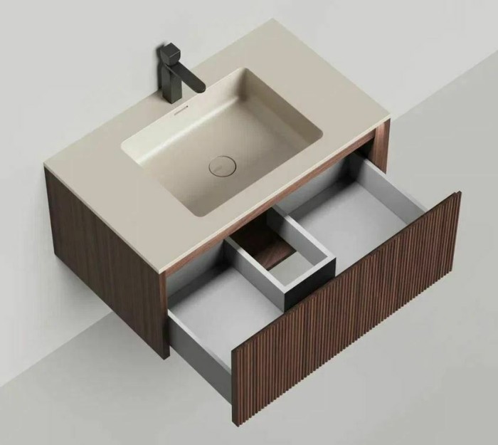 Salini подвесная тумба 800, domino, 27d208on цвет: коричневый