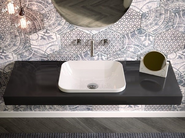 ArtCeram раковина (врезная), gil006 01 00 gio evolution цвет: белый глянцевый