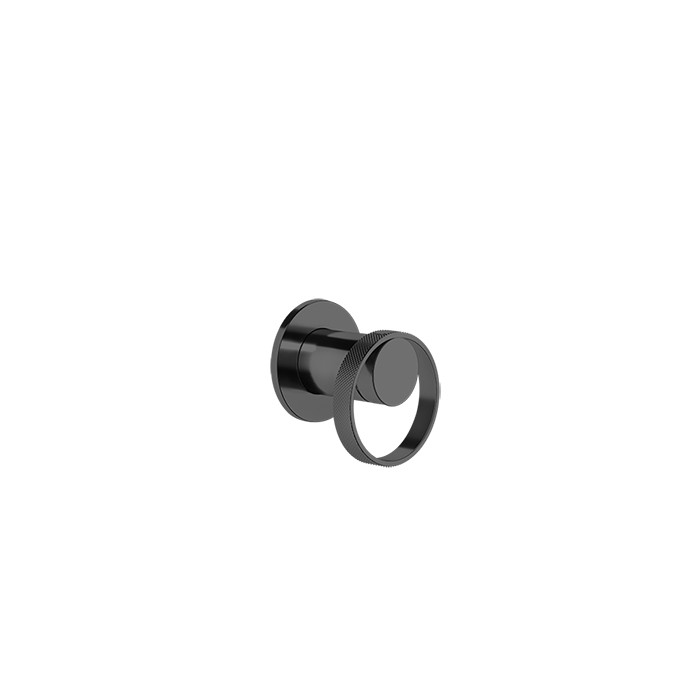 Gessi Смеситель для душа, встраиваемый, на 1 выход, Anello, 63409#299 цвет: black   xl