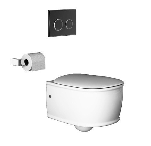 ArtCeram унитаз подвесной, azv001 05 00 azuley цвет: белый матовый