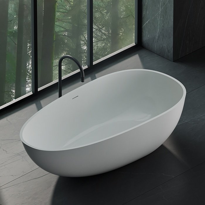 Ванна отдельностоящая 180x90xh57 см, Dea Design Modern, белый арт. DD8608 1800 18