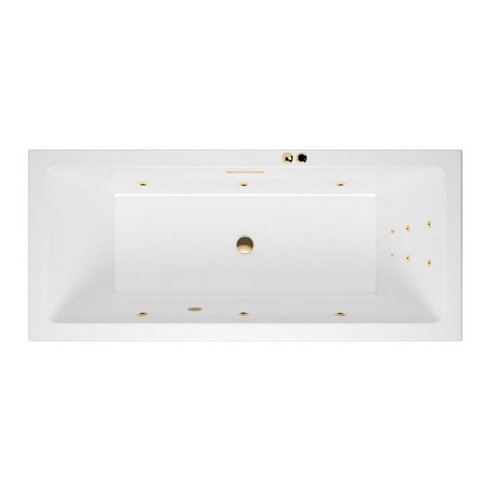 Ванна slim 180x80 line, Excellent Heaven, золото арт. WAEX.HEV18S.LINE.GL