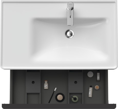 Duravit тумба подвесная под раковину 784 мм х 452 мм, d-neo, de425503535 цвет: дуб терра