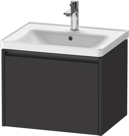 Duravit тумба подвесная под раковину 455 мм х 584 мм х 440 мм, ketho.2, k25081080800000 цвет: графит суперматовый