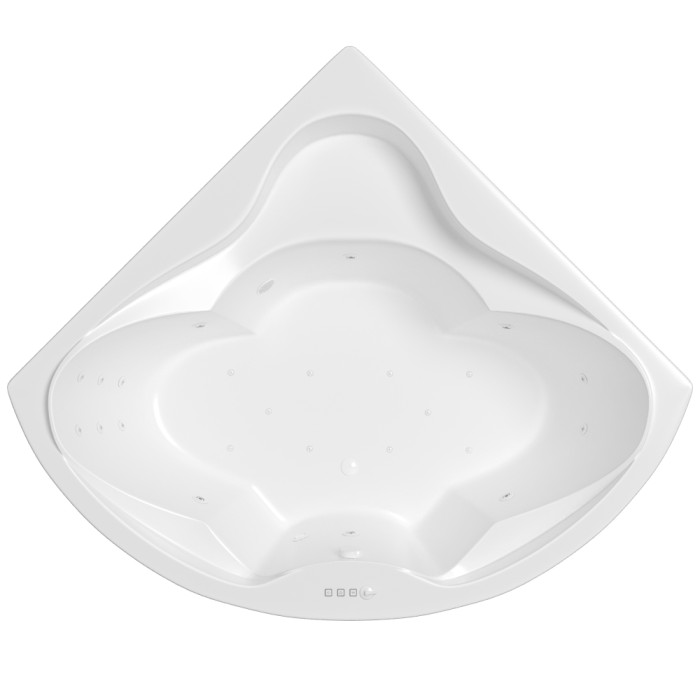 Ванна 150x150 ultra, Whitecross Konsul, белый арт. 0110.150150.100.ULTRA.WH