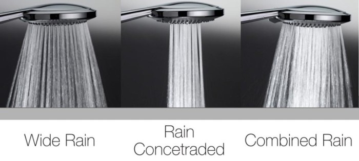 Bossini лейка для душа fit-air 3 режима, mixa, хром арт. b00169.030