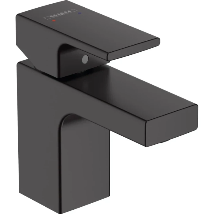 Hansgrohe смеситель для раковины без донного клапана, Vernis Shape, черный арт. 71567670