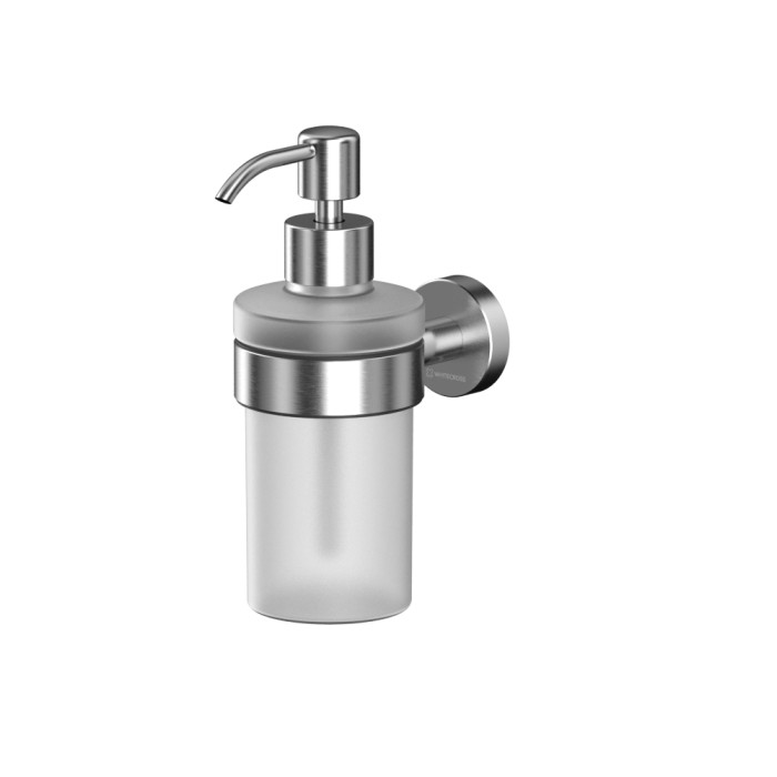 Дозатор для жидкого мыла подвесной, Whitecross Ergo nickel brushed, брашированный никель арт. ER2240NIB