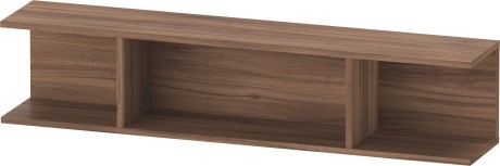 Duravit полка подвесная в ванную комнату с 3 отделениями 150 мм х 800 мм х 170 мм, ketho.2, k21208079790000 цвет: орех натуральный