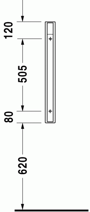 Duravit перегородка разделительная для писсуаров белая, starck 3, 8500000000 цвет: белый