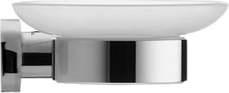 Duravit полочка для мыла, d-code, 0099181000 цвет: хром