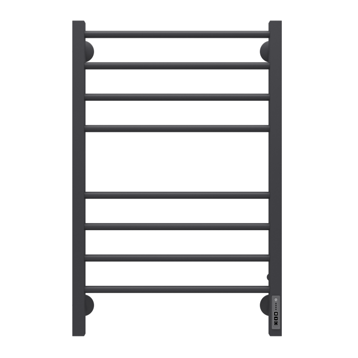 Terminus электрический полотенцесушитель сицилия п8 500х800 электро кс 9005 матовый (встроен диммер), электрика эконом арт. 4670078527646