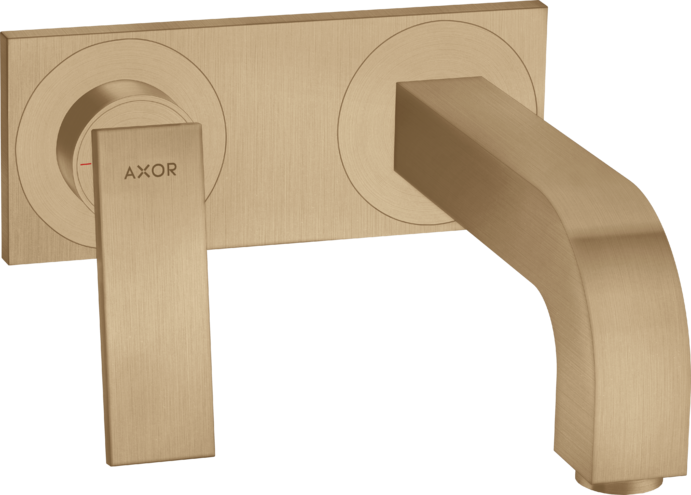 AXOR смеситель для раковины, настенный, Citterio, бронза арт. 39119140