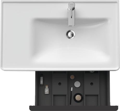 Duravit тумба подвесная под раковину 784 мм х 452 мм, d-neo, de425701616 цвет: чёрный дуб