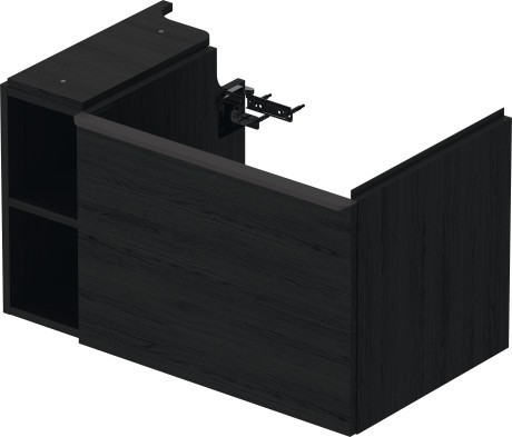 Duravit тумба подвесная под раковину 784 мм х 452 мм, d-neo, de425701616 цвет: чёрный дуб
