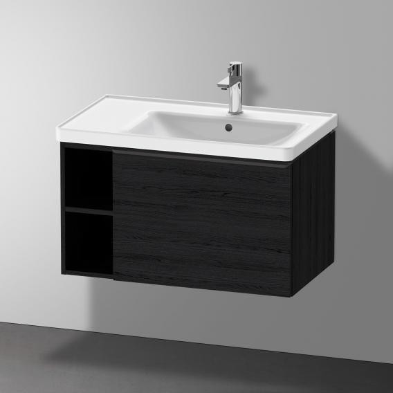 Duravit тумба подвесная под раковину 784 мм х 452 мм, d-neo, de425701616 цвет: чёрный дуб