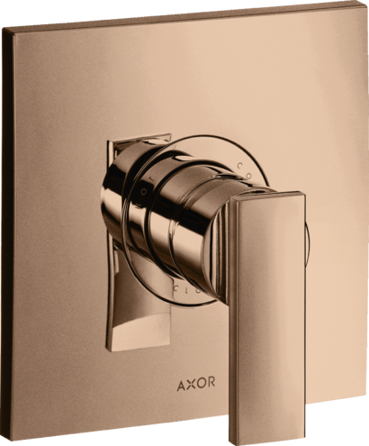 AXOR смеситель для душа, однорычажный, скрытого монтажа, Citterio, красное золото арт. 39655300