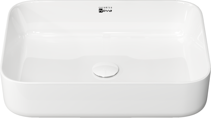 Ceramicanova раковина накладная element, cn1602 цвет: белый
