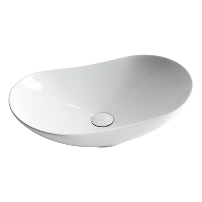 Ceramicanova раковина накладная element, cn6015 цвет: белый