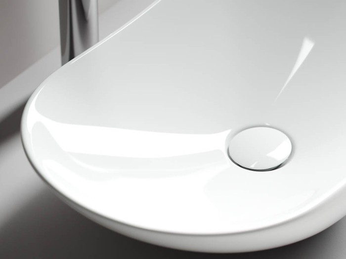 Ceramicanova раковина накладная element, cn6015 цвет: белый