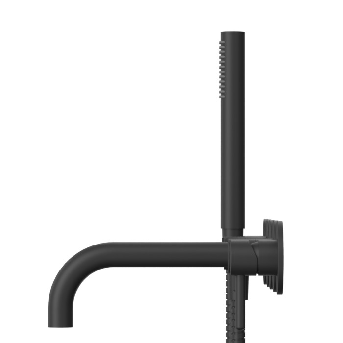 Смеситель для ванны скрытого монтажа, Whitecross Y black, черный мат арт. Y1240BL