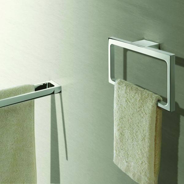 Keuco кольцо для полотенца шлифованный, edition 11, шлифованный чёрный хром арт. 11121 130000