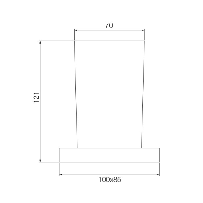 Fima Carlo Frattini стакан, стекляный, подвесной, accessori, черный арт. f6023/1wns