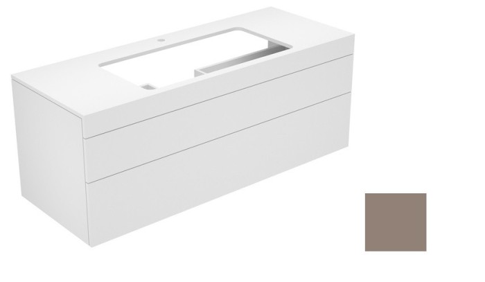 Keuco тумба под умывальник, edition 400, трюфель арт. 31583 370100