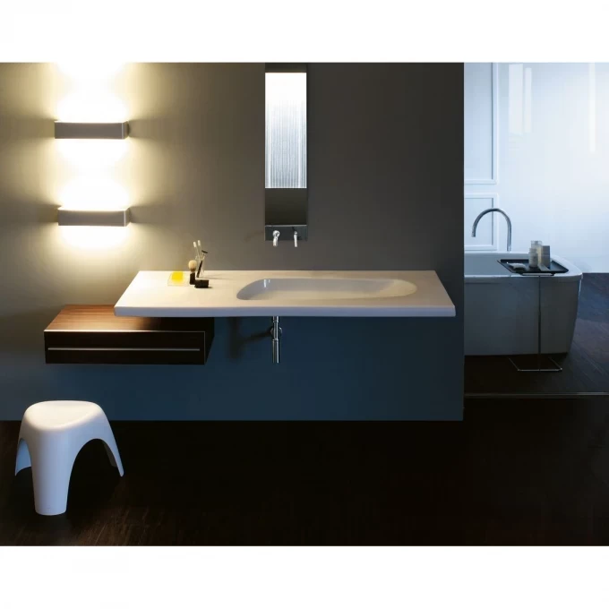 LAUFEN раковина 120см c lcc с переливом, PALOMBA - 8.1480.6.400.109.1