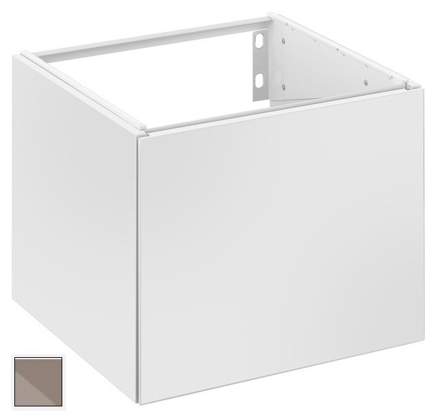 Keuco тумба подвесная под раковину с одной дверцей, edition 11, трюфель арт. 31198 140002