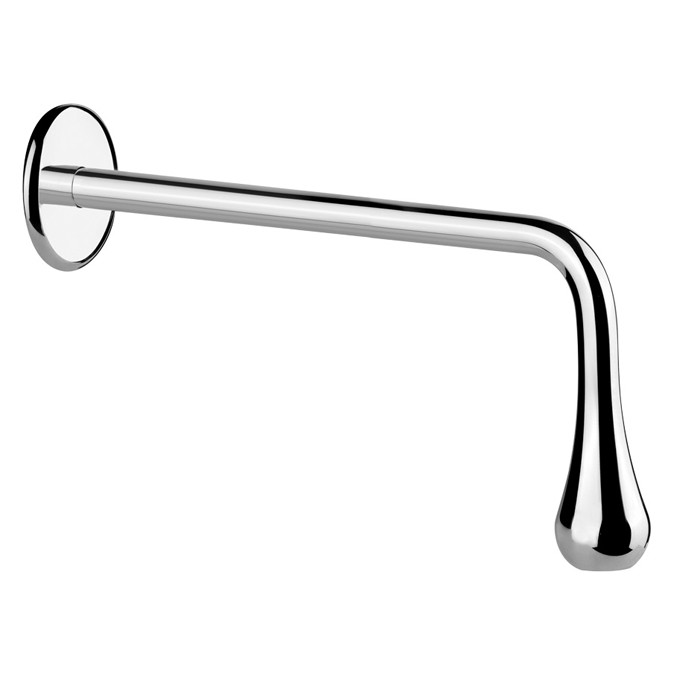 Gessi Настенный излив с инд.длиной (115-300мм), для монтажа с удаленным управлением 33700/33743 (не входит в комплект), Goccia, 33723#031 цвет: хром